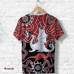 custom personalised dragons t shirt st. george indigenous limited