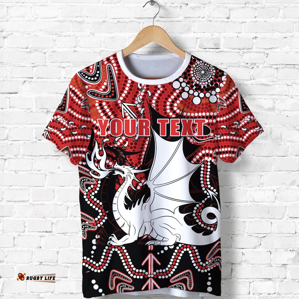 custom personalised dragons t shirt st. george indigenous limited