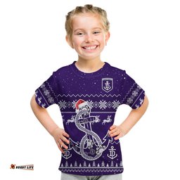 custom personalised dockers football t shirt freo indigenous merry christmas