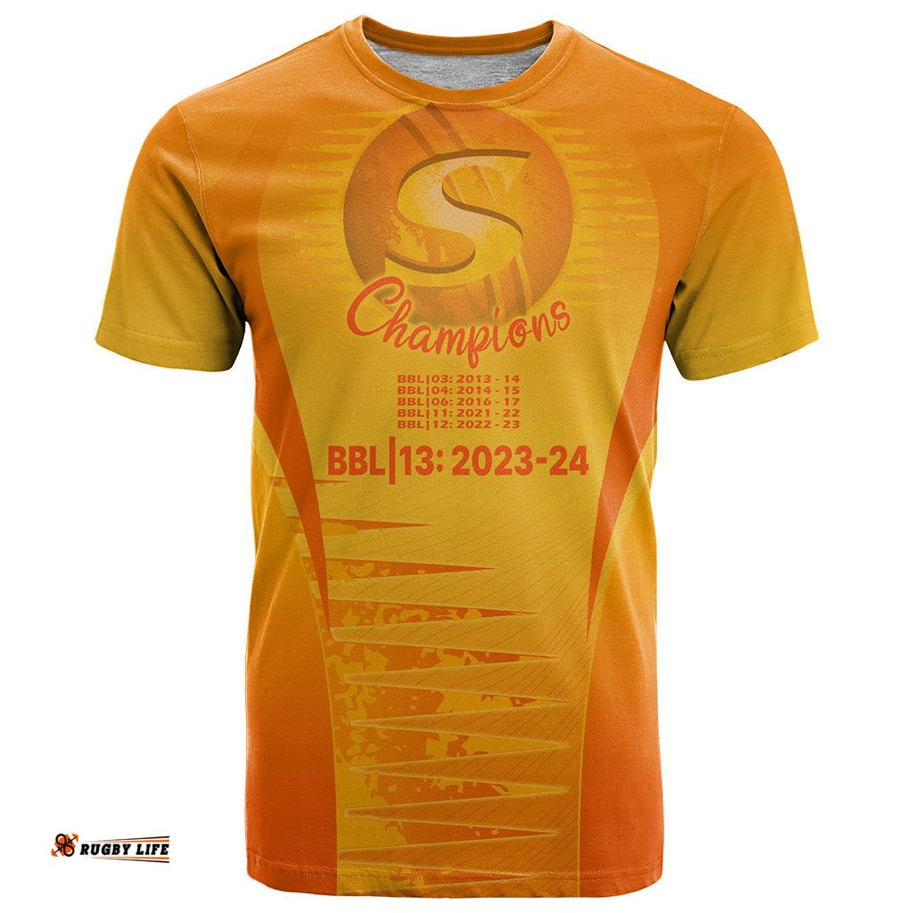 fire up scorchers custom t shirt the sixth time champions