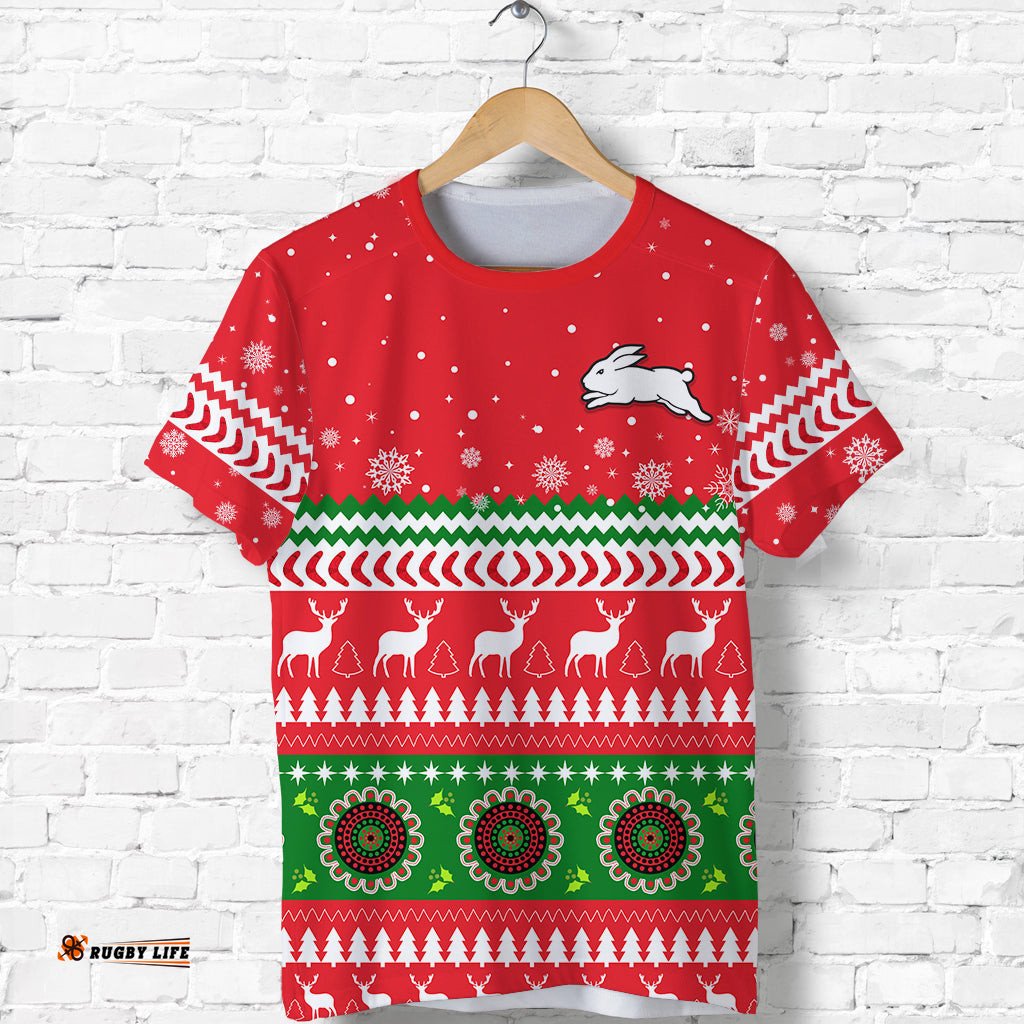 rabbitohs t shirt south sydney christmas