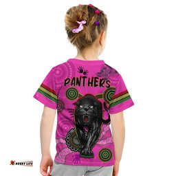 panthers t shirt aboriginal with lizard