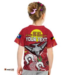 custom personalised bombers naidoc week t shirt essendon football aboriginal
