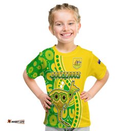 custom personalised australia soccer world cup t shirt socceroos aboriginal