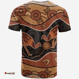 emu aboriginal t shirt style no6