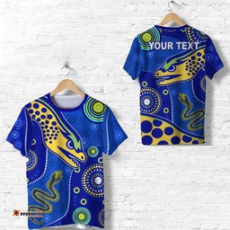 custom personalised eels indigenous t shirt competitive