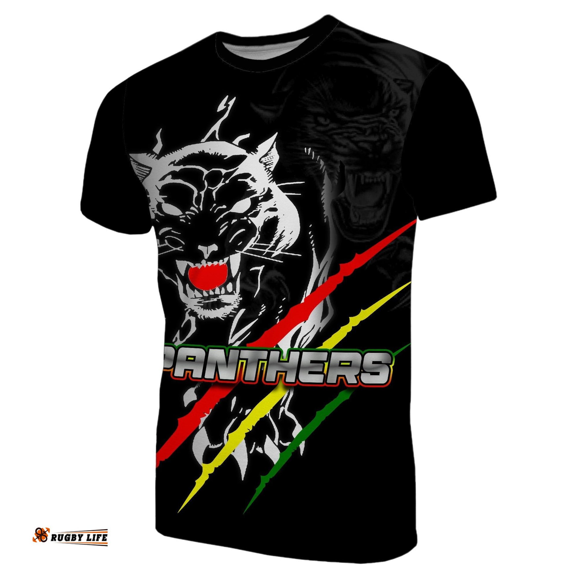 panthers t shirt claws black panthers