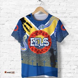 parramatta eels anzac t shirt ethnic style