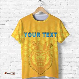 custom personalised chennai super kings t shirt cricket traditional pride yellow