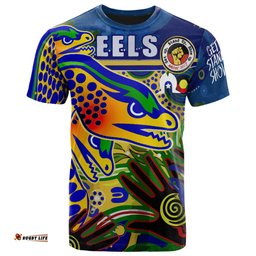 eels rugby australia naidoc week custom t shirt eels getting up standing up and showing up rlt13Amazing Aussie