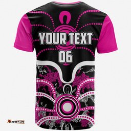 custom personalised and number sydney sixers t shirt cricket dot aboriginal