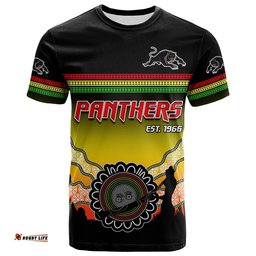 panthers t shirt go the mighty penrith aboriginal