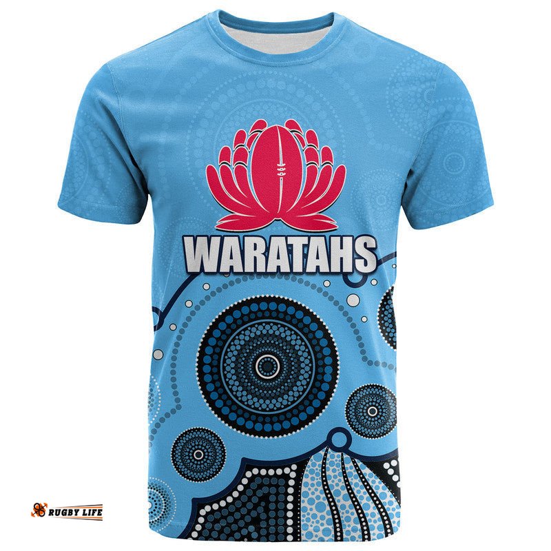 custom personalised and number nsw waratahs t shirt aboriginal