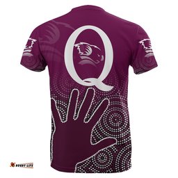 queensland reds t shirt aboriginal