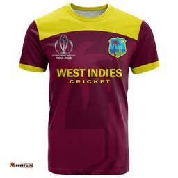 personalised west indies cricket t shirt go windies dynamic version 2023