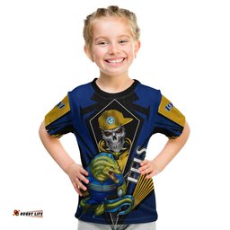 custom personalised eels rugby t shirt mascot parramatta since 1947 cool skull