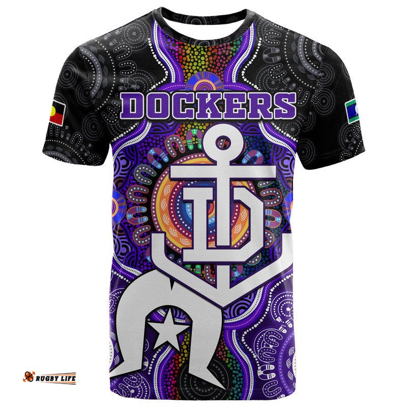 custom personalised dockers football naidoc week t shirt indigenous