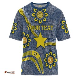australia north queensland t shirt custom aboriginal inspired north queensland boomerang t shirt