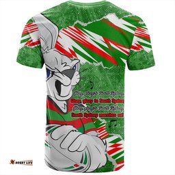 Amazing Aussie South Sydney Rabbitohs T-Shirt - Theme Song