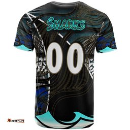 sharks rugby t shirt custom sharks league final series champions personalised name and number t shirt