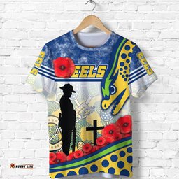 eels rugby t shirt indigenous anzac dayAmazing Aussie