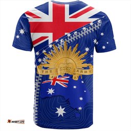 Amazing Aussie Australia T-Shirt - Anzac Day Lest We Forget Australia Flag