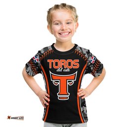 dominican toros de este baseball stitches t shirt black