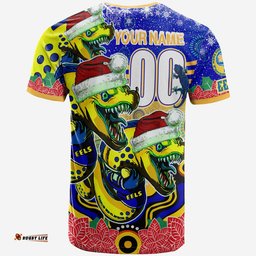 parramatta eels rugby christmas t shirt custom christmas super eels squad indigenous t shirt