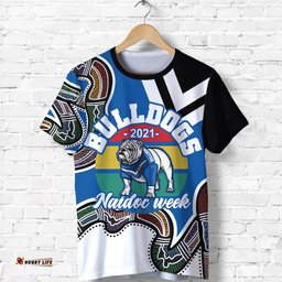 custom personalised australia bulldogs naidoc week rugby t shirt aboriginal special style