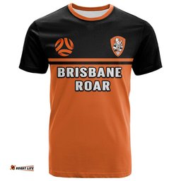 brisbane roar football t shirt go lions simple style