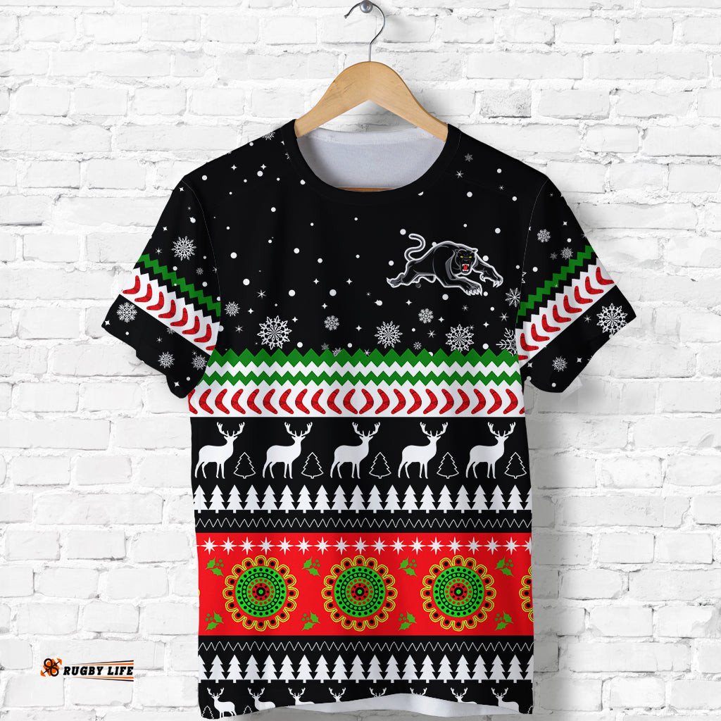 panthers t shirt penrith christmas the riff