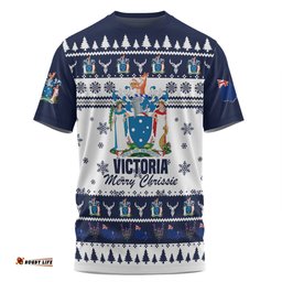 Amazing Aussie Victoria Christmas T-shirt - Merry Chrissie T-shirt