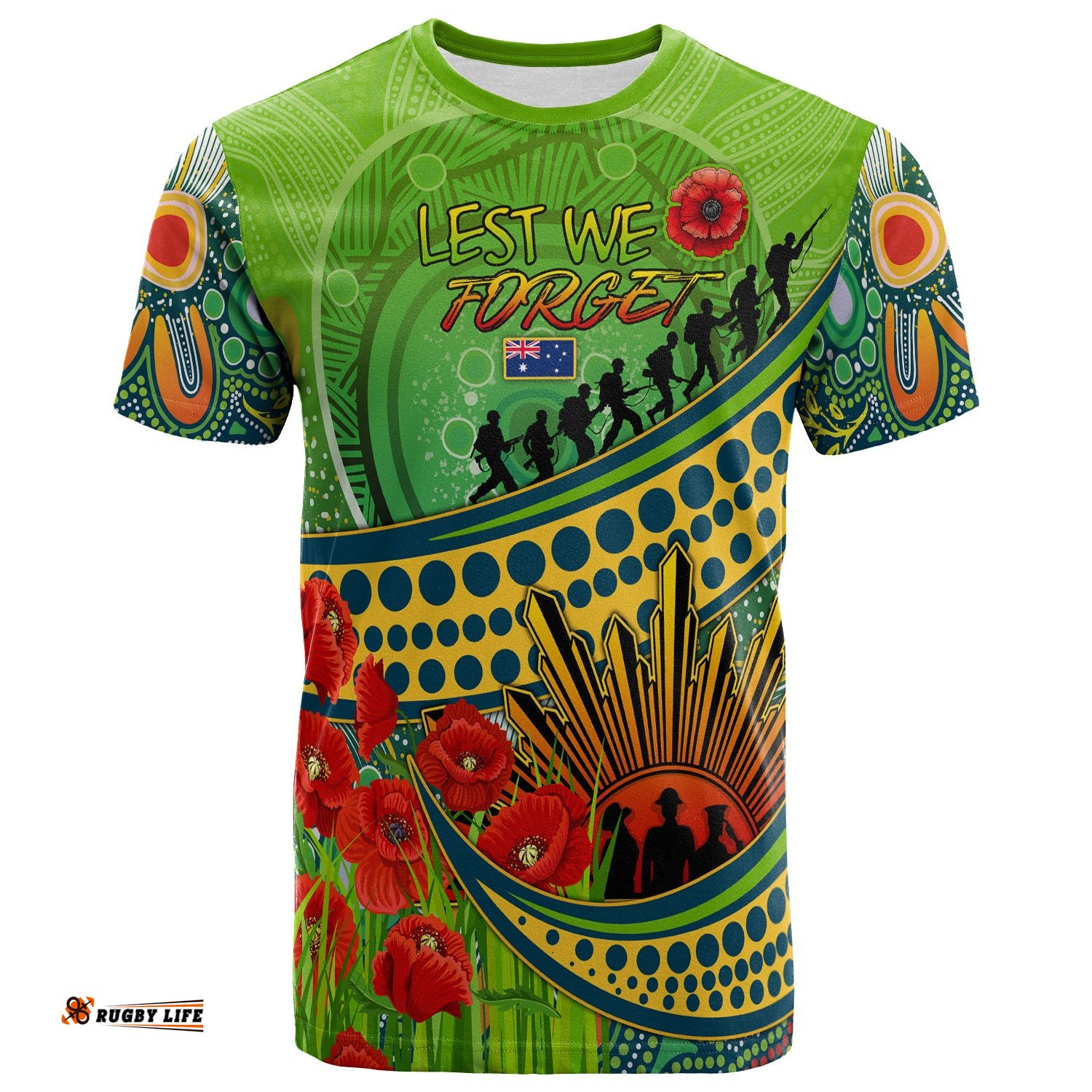 australia parramatta anzac t shirt custom to all the unselfish heroes t shirt