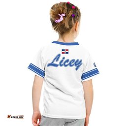 dominican tigres del licey t shirt authentic no2