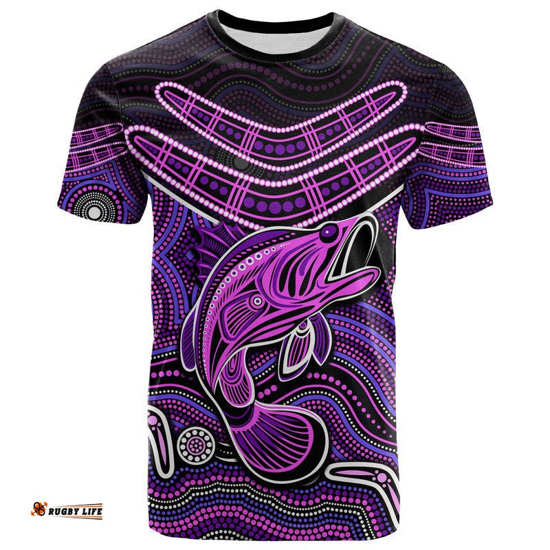 custom personalised fishing aboriginal t shirt no.5