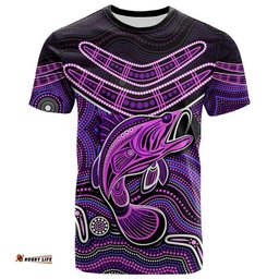 custom personalised fishing aboriginal t shirt no.5