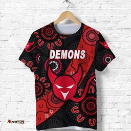perth football club t shirt demons indigenous version