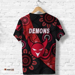 perth football club t shirt demons indigenous version