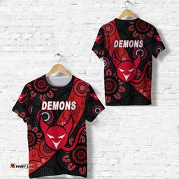 perth football club t shirt demons indigenous version
