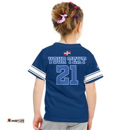 custom personalised dominican tigres del licey t shirt authentic no3