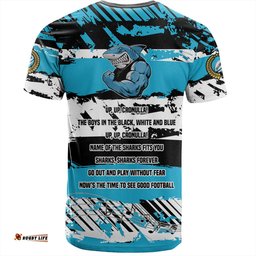 Amazing Aussie Cronulla-Sutherland Sharks T-Shirt - Theme Song Inspired