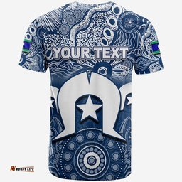 custom personalised cats australian football torres strait islanders mix aboriginal t shirt