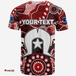 custom personalised dragons torres strait islanders mix aboriginal t shirt