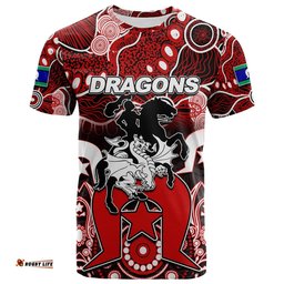 custom personalised dragons torres strait islanders mix aboriginal t shirt