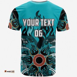 custom personalised and number brisbane heat t shirt cricket dot aboriginal