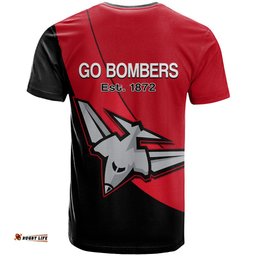 essendon football 2023 t shirt go bombers simple style
