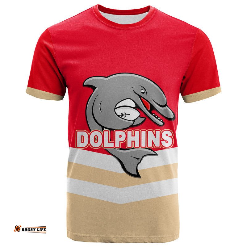 custom personalised and number dolphins rugby t shirt 2023 jersey