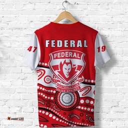 federal football club t shirt indigenous
