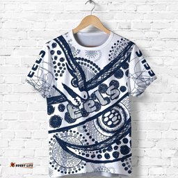 custom personalised eels rugby t shirt line art special version