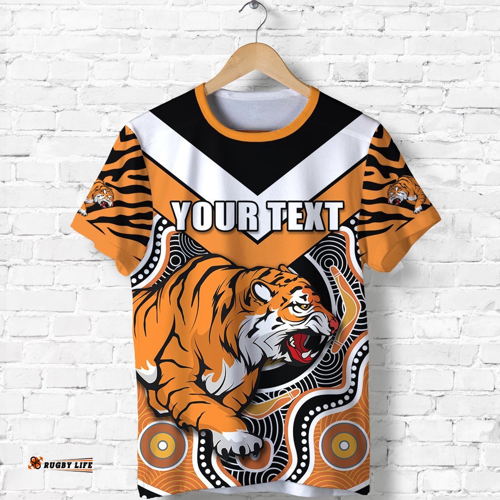 custom personalised go tigers t shirt style wests sport